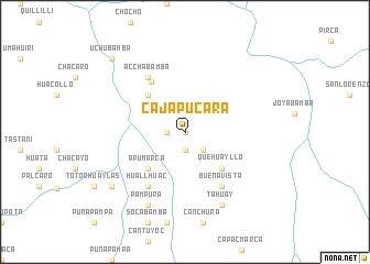 map of Cajapucara