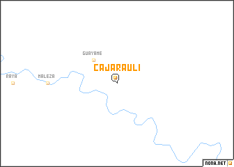 map of Cajaraulí