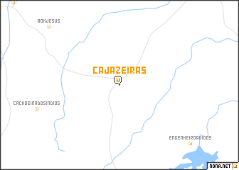 map of Cajàzeiras