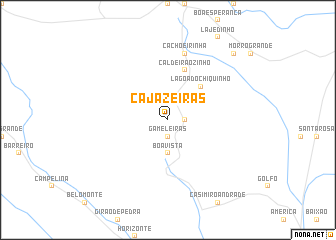 map of Cajàzeiras
