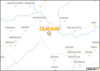 map of Cajàzeira