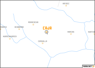 map of Caja
