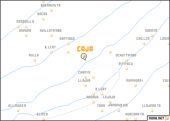 map of Caja