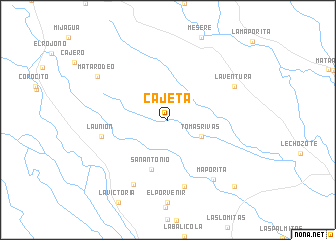 map of Cajeta