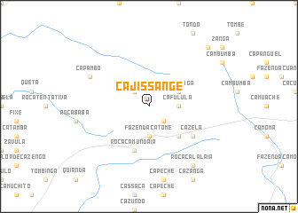 map of Cajissange