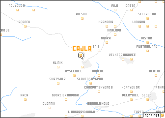 map of Cajla