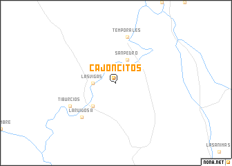 map of Cajoncitos