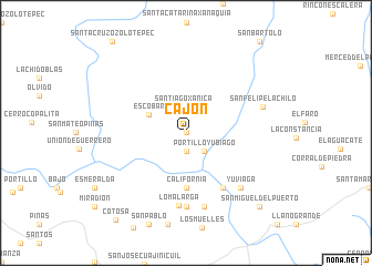 map of Cajón