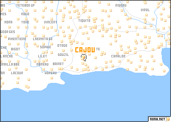 map of Cajou