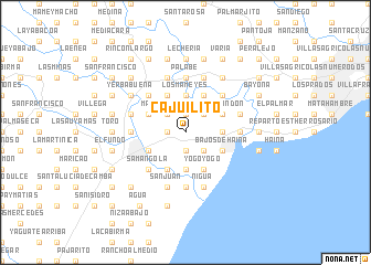 map of Cajuilito