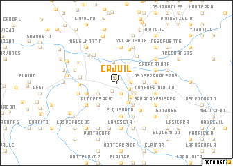 map of Cajuil