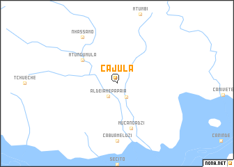 map of Cajula