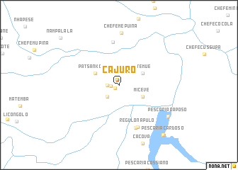 map of Cájuro