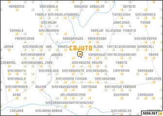 map of Cájuto