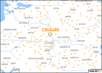 map of Çakajas