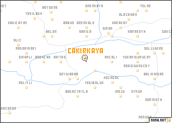 map of Çakırkaya