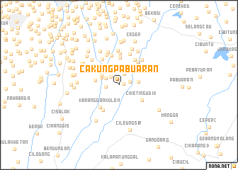 map of Cakungpabuaran