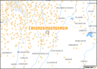 map of Cakung-sindengkasih