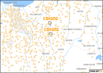 map of Cakung