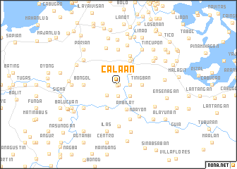 map of Cala-an