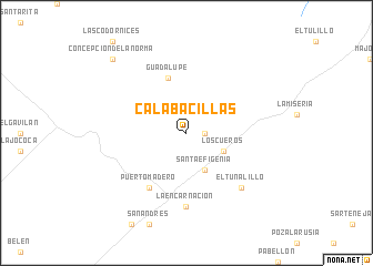 map of Calabacillas