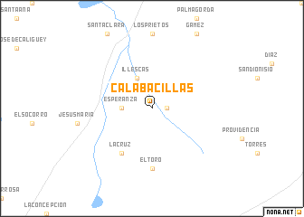 map of Calabacillas
