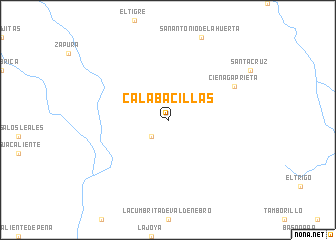 map of Calabacillas