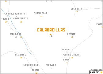 map of Calabacillas