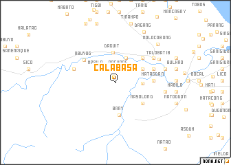 map of Calabasa