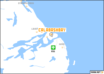 map of Calabash Bay