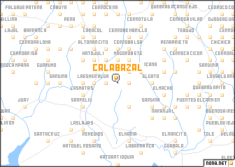 map of Calabazal