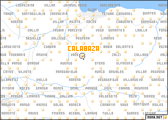 map of Calabaza