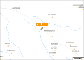 map of Calaba