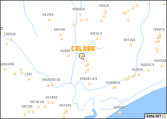 map of Calaba