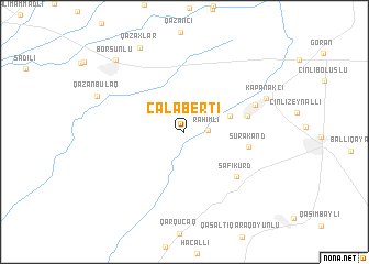 map of Çalaberti