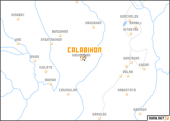 map of Calabihon