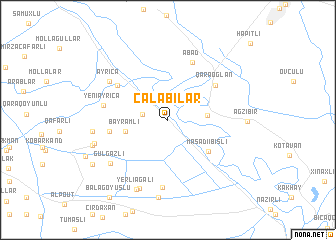 map of Çǝlǝbilǝr