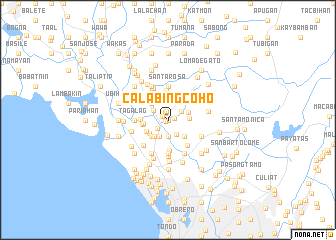 map of Calabingcoho