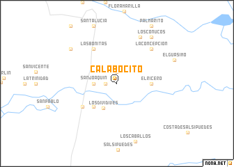 map of Calabocito