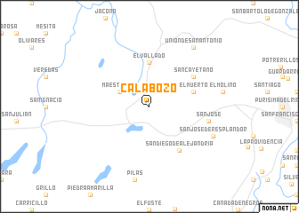 map of Calabozo