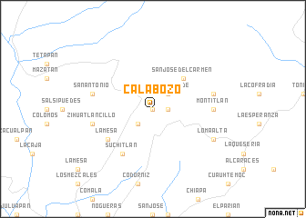 map of Calabozo