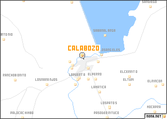 map of Calabozo