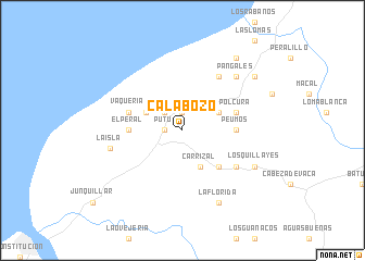 map of Calabozo