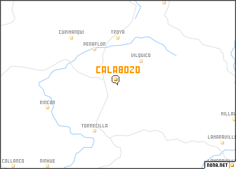 map of Calabozo