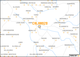 map of Calabozo