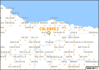 map of Calabrez