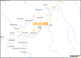 map of Calacaab