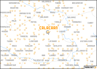 map of Calaca-an