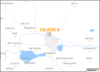 map of Calacala