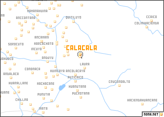 map of Calacala